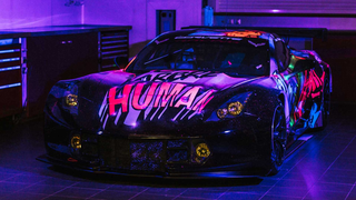 Brighten Your Afternoon With This Glorious, Glowing Corvette That'll Race At Le Mans